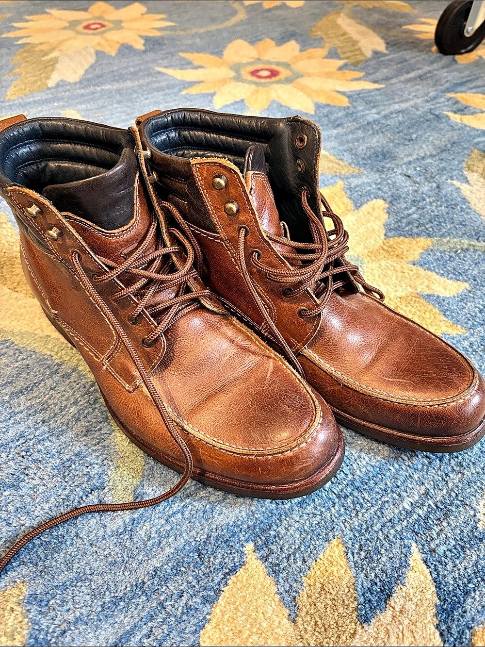 Johnston and Murphy Leather Boots US 9 M